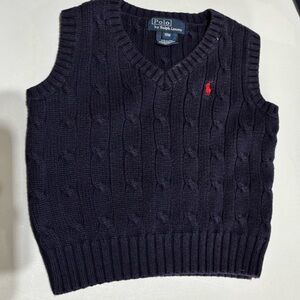 Polo by Ralph Lauren Toddler Navy Sweater Vest